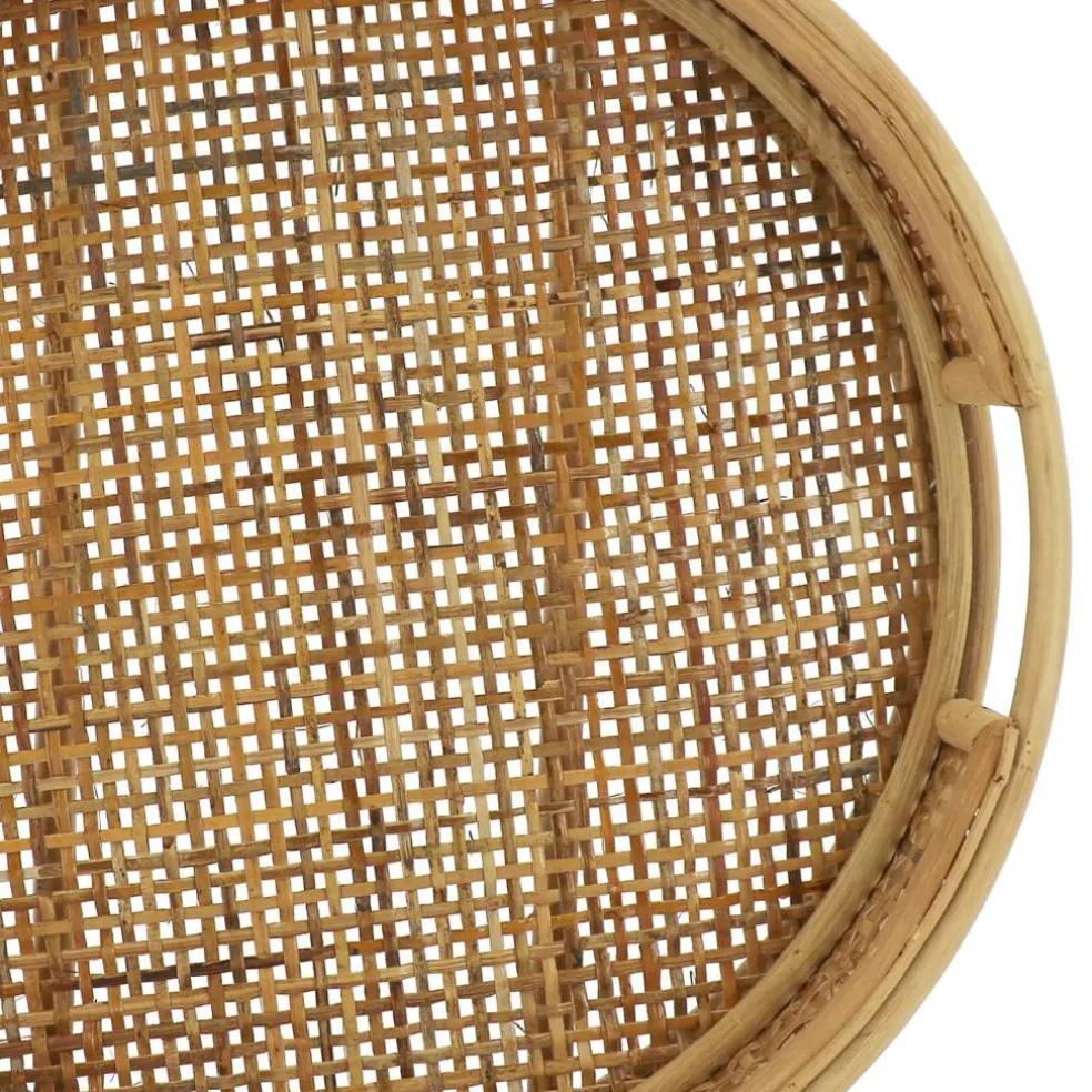 13.75" Round Rattan Tray by Ashland®