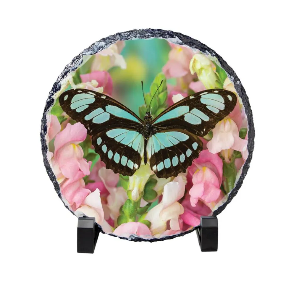 6" Round Slate Sublimation Blank by Make Market®