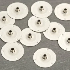 Round Wick Tabs for Candlemaking (Pack of 12)