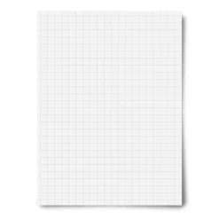 Royal Brites® White Grid Heavyweight Poster Board