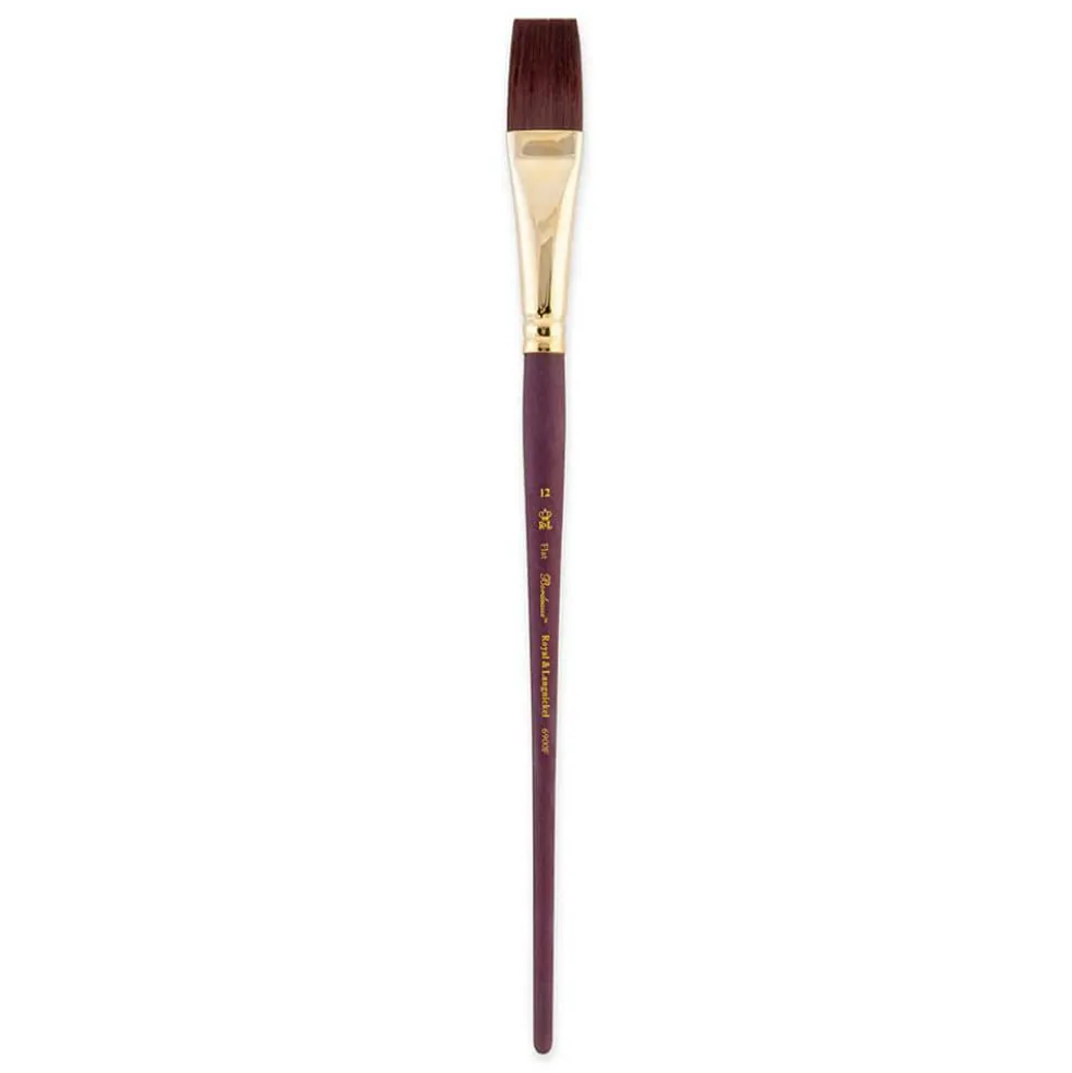 Royal & Langnickel® Bordeaux™ Flat Brush