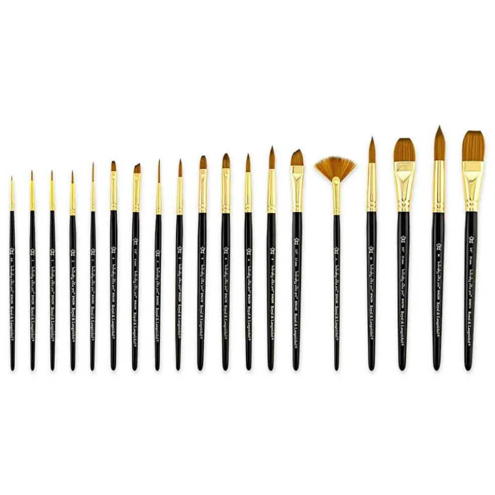 Royal & Langnickel® Kolinsky Elite Pro™ Fine Artist Studio Brush Set