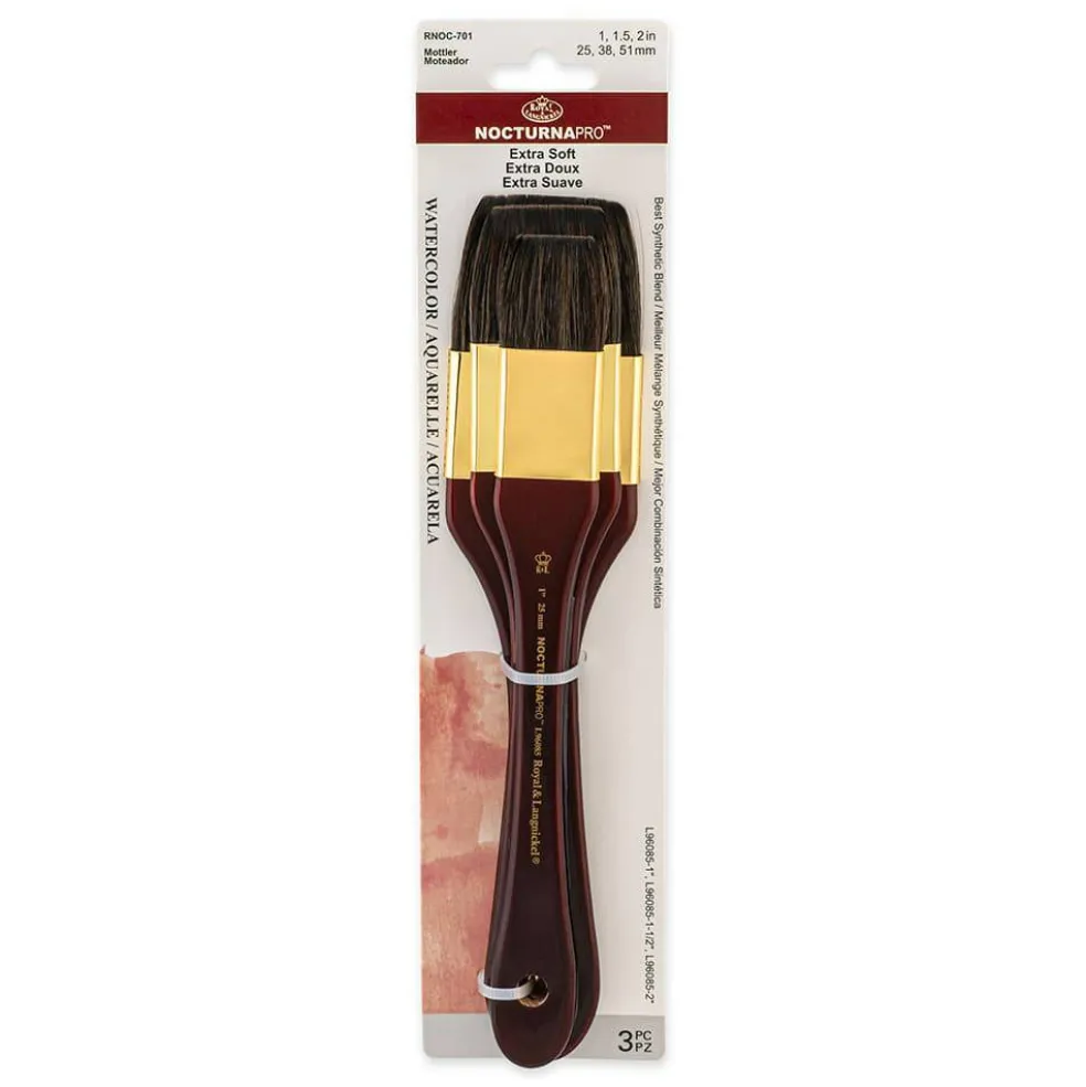 Royal & Langnickel® Nocturna Pro™ Mottler Brush Set