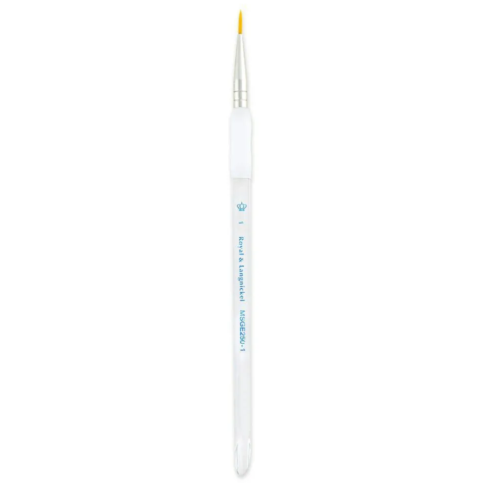 Royal & Langnickel® Soft-Grip™ Gold Taklon Round Brush