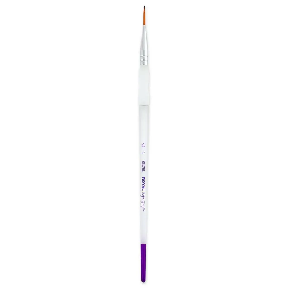 Royal & Langnickel® Soft-Grip™ Synthetic Sable Short Liner Brush