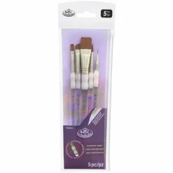 Royal & Langnickel® Synthetic Sable™ 5 Piece Brush Set