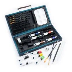 RSET-ACR3000 | Essentials™ 25pc Acrylic Painting Travel Art Set