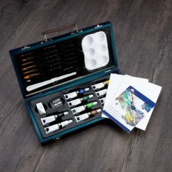 RSET-ACR3000 | Essentials™ 25pc Acrylic Painting Travel Art Set