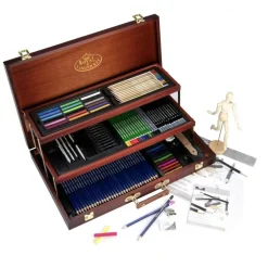 RSET-ART8100 | Essentials™ 134pc Sketching & Drawing Box Art Set