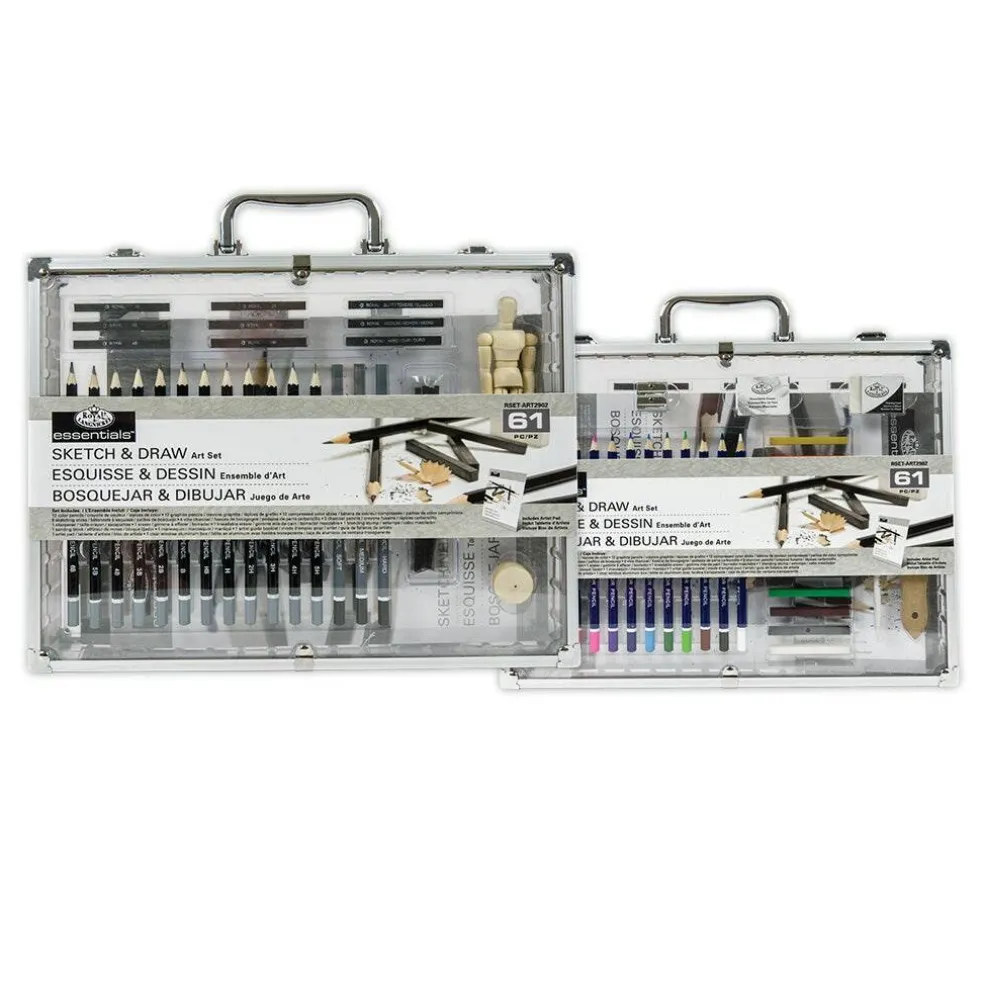 RSET-ART2902 | Sketch & Draw Art Set - 61pc