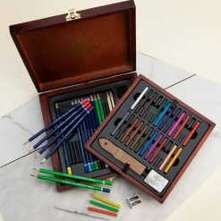 RSET-DRAW1600 | Essentials™ 49pc Drawing Travel Art Set