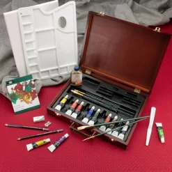 RSET-OIL2030 | Essentials™ 26pc Oil Painting Travel Art Set