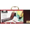 RSET-WAT2020 | Essentials™ 24pc Watercolor Painting Long Handle Travel Art Set