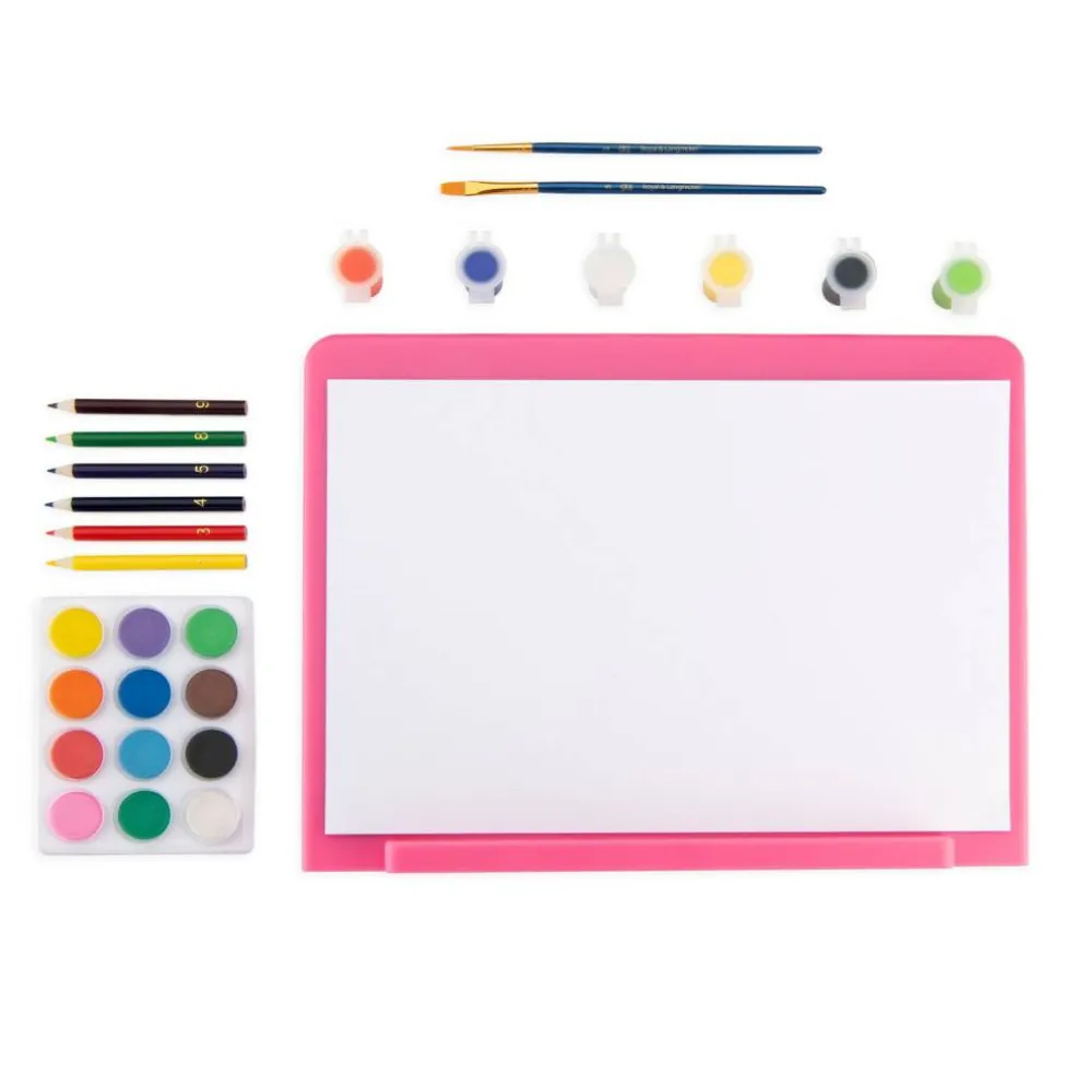 RTN-172 | 31pc Mixed Media Easel Art Set