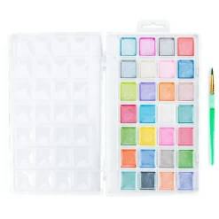 RTN-184 | 29pc Pearlescent Watercolor Painting Art Set