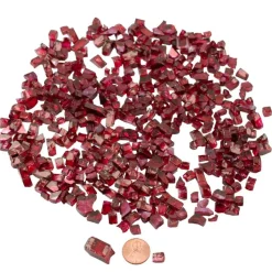 Ruby Red Reflective Fire Glass for Arts and Crafts