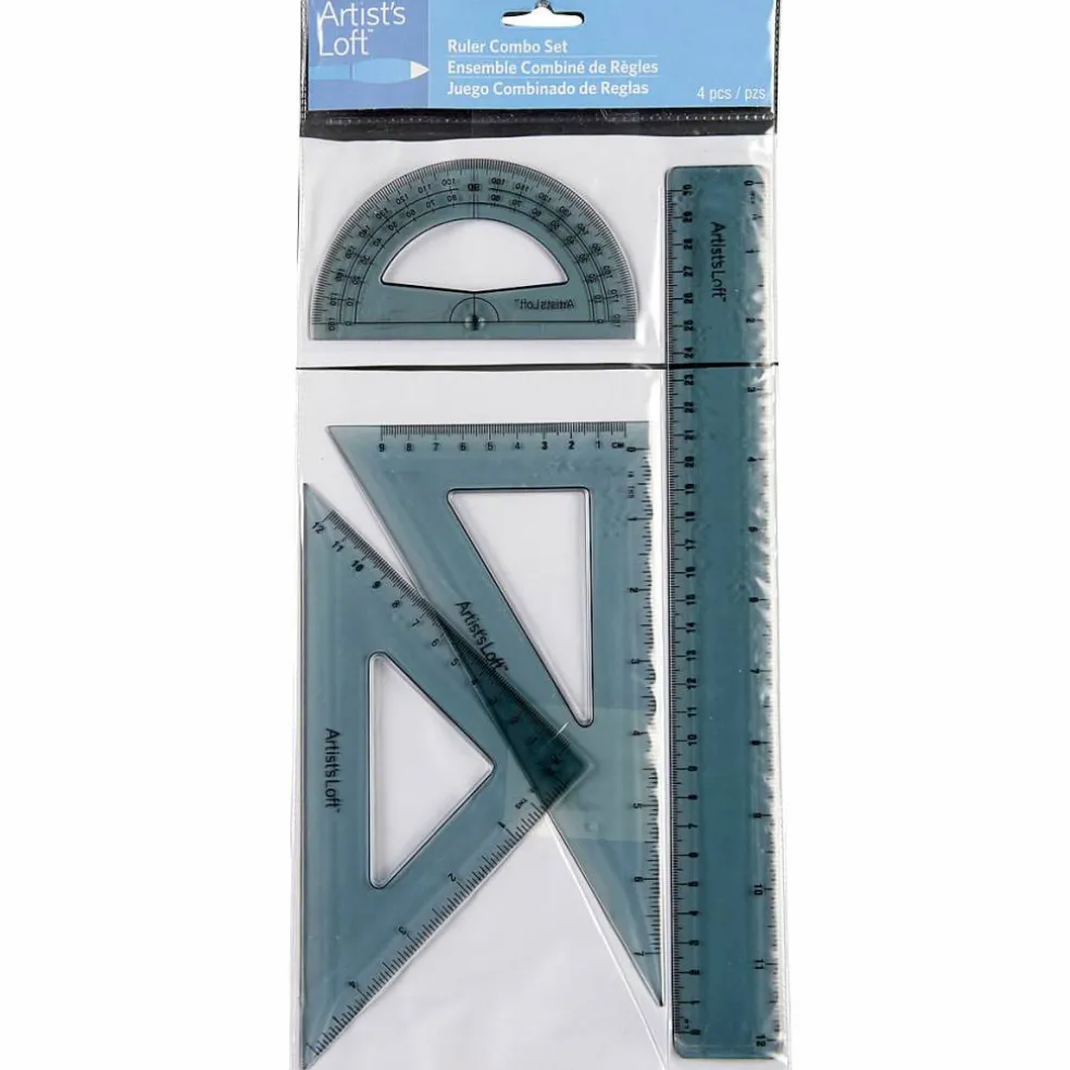 Ruler Combo Set, 12" by Artist’s Loft™