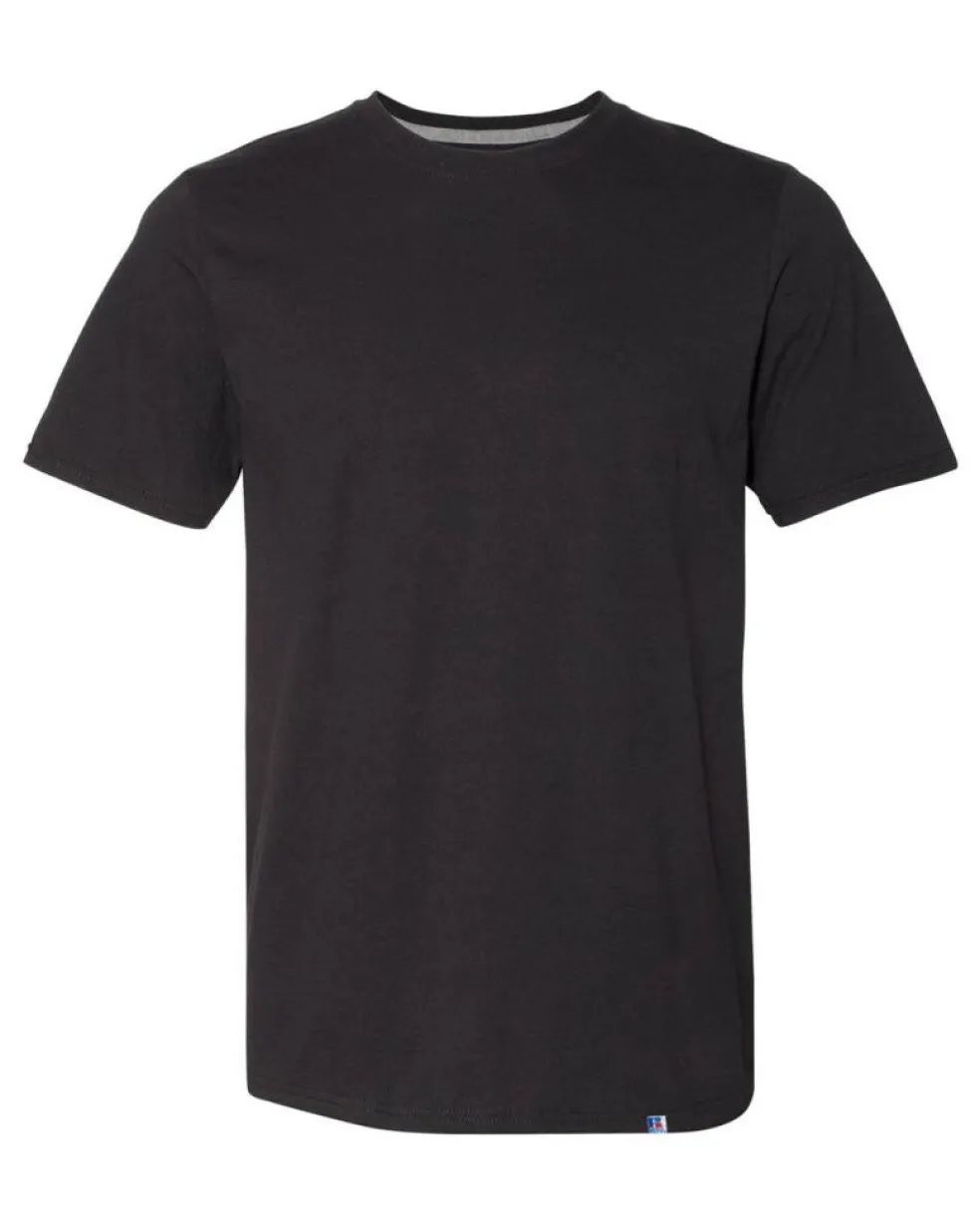 Russell Athletic CVC Performance Short Sleeve T-Shirt Free Shipping