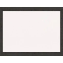 Rustic Plank Narrow Framed Corkboard, White Cork