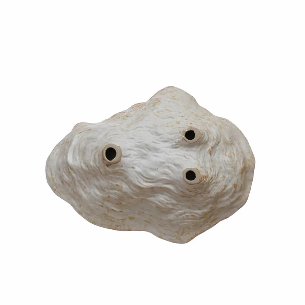 11.25" Rust Shell Ceramic Decorative Bowl by Ashland®