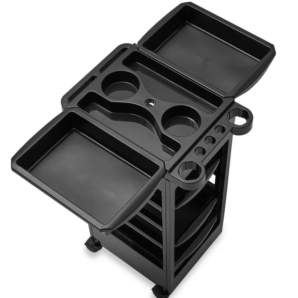 Saloniture Beauty Salon Rolling Trolley Cart With 5 Drawers