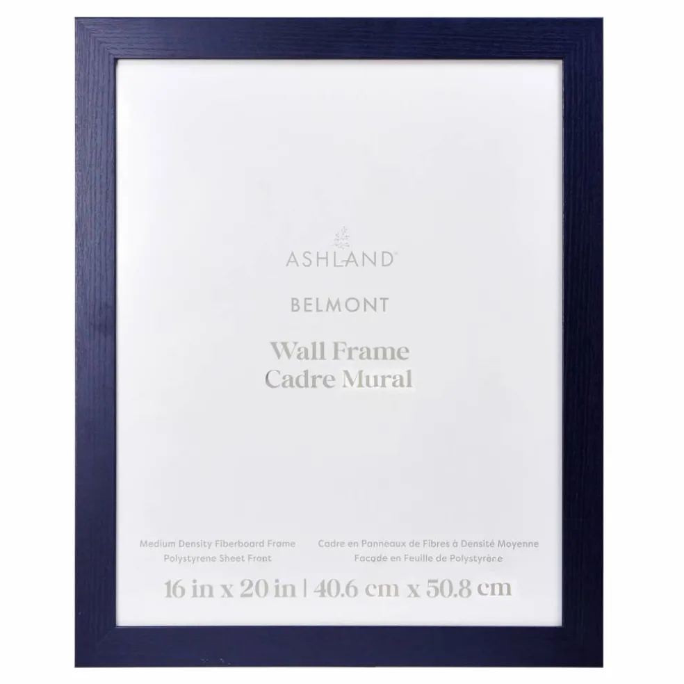 Sapphire Blue Wood Grain Belmont Wall Frame by Ashland®