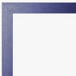Sapphire Blue Wood Grain Matted Belmont Wall Frame by Ashland®