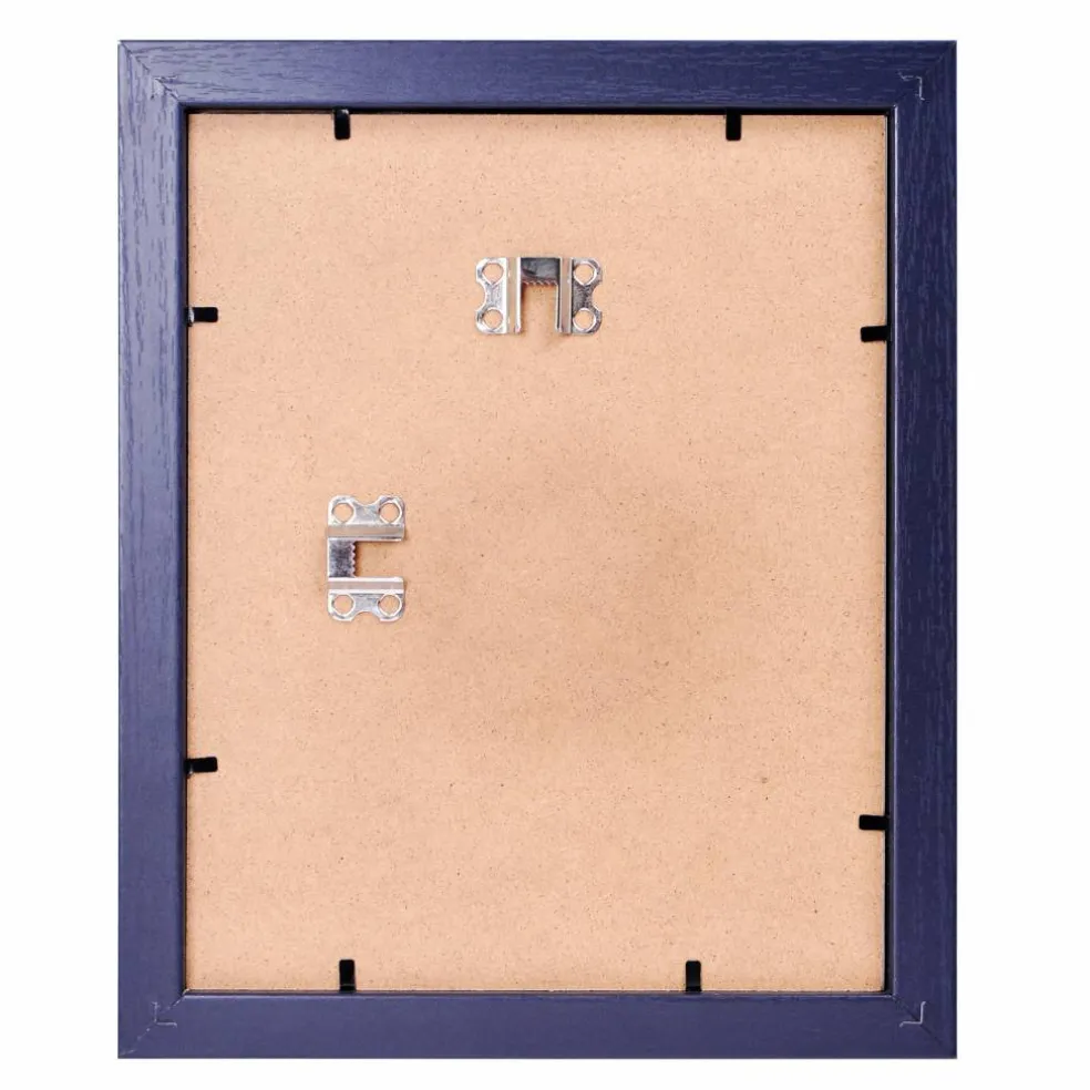 Sapphire Blue Wood Grain Matted Belmont Wall Frame by Ashland®