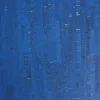 Sapphire Rustic Cork 1/2 Yard
