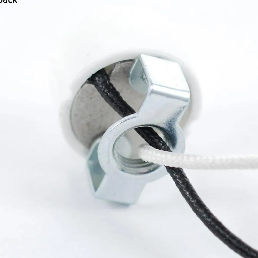 Satco 80-1796 GU10 ceramic socket with 1/8 IP hickey lampholder