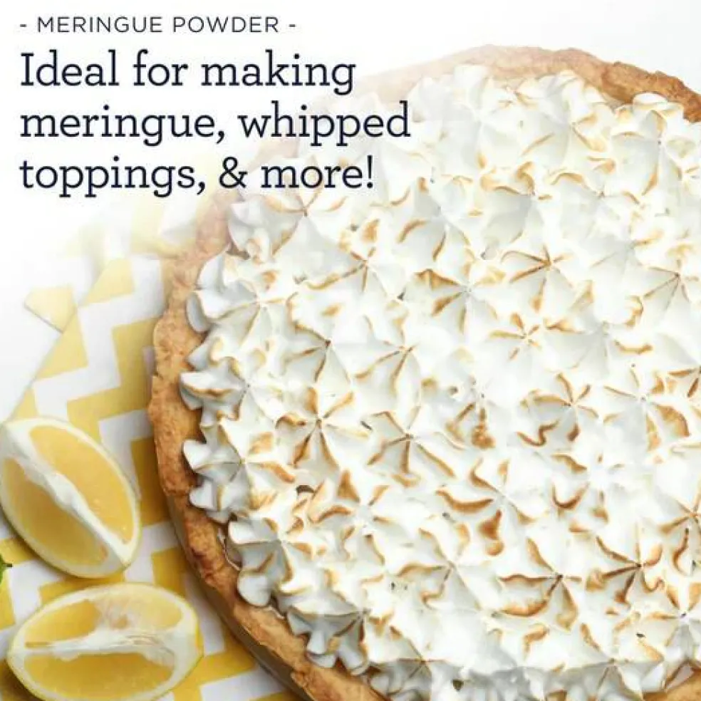 Satin Ice Meringue Powder - 16 oz New Formula for Royal Icing