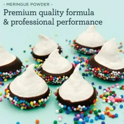 Satin Ice Meringue Powder - 16 oz New Formula for Royal Icing