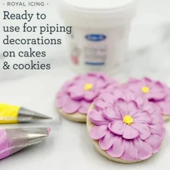 Satin Ice Ready to Use Royal Icing - 14oz Pail Bucket