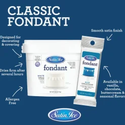 Satin Ice™ Vanilla Fondant, 2lb.