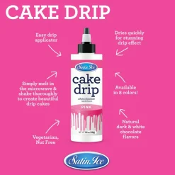 Satin Ice® White Chocolate Cake Drip