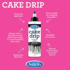 Satin Ice® White Chocolate Cake Drip