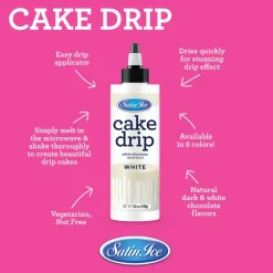 Satin Ice® White Chocolate Cake Drip