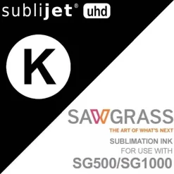 Sawgrass SubliJet-UHD Ink SG500 & SG1000 - Black (K) 31 ML 609101