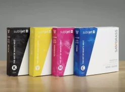 Sawgrass SubliJet UHD Inks SG500 & SG1000 4 Pack: Black, Cyan, Magenta, Yellow 609100