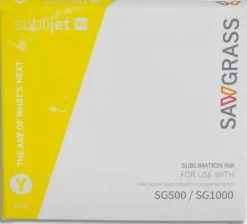 Sawgrass SubliJet UHD Inks SG500 & SG1000 4 Pack: Black, Cyan, Magenta, Yellow 609100