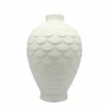 8" Scalloped DIY Ceramic Vase by Make Market®