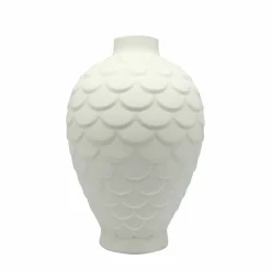 8" Scalloped DIY Ceramic Vase by Make Market®