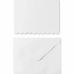Scalloped Folded Cards & Envelopes by Recollections™, 4.25" x 5.5"