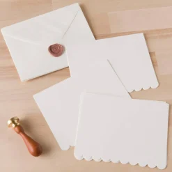 Scalloped Folded Cards & Envelopes by Recollections™, 4.25