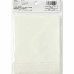 Scalloped Folded Cards & Envelopes by Recollections™, 4.25