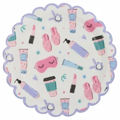 9" Scalloped Spa Day Dinner Plates, 8ct. by Celebrate Itâ„¢