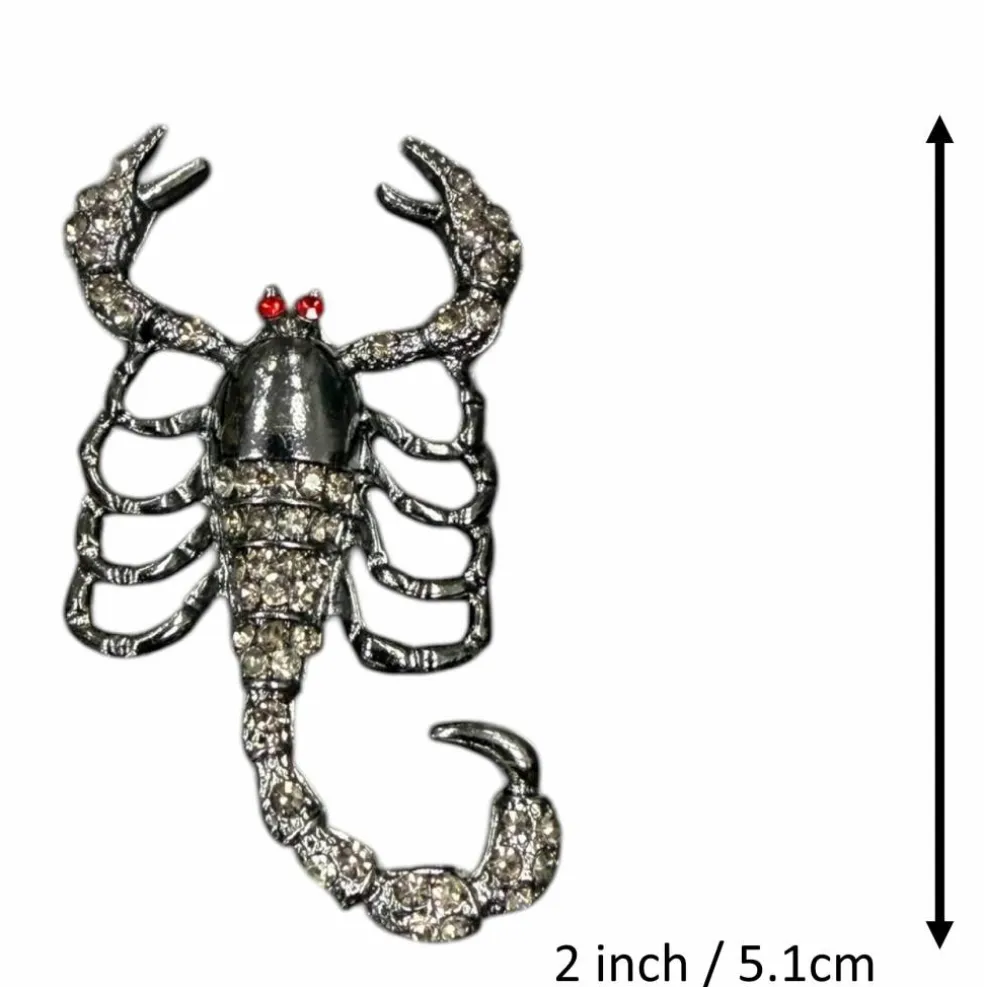 2" Scorpion with Gems Metal Accent by Ashland®