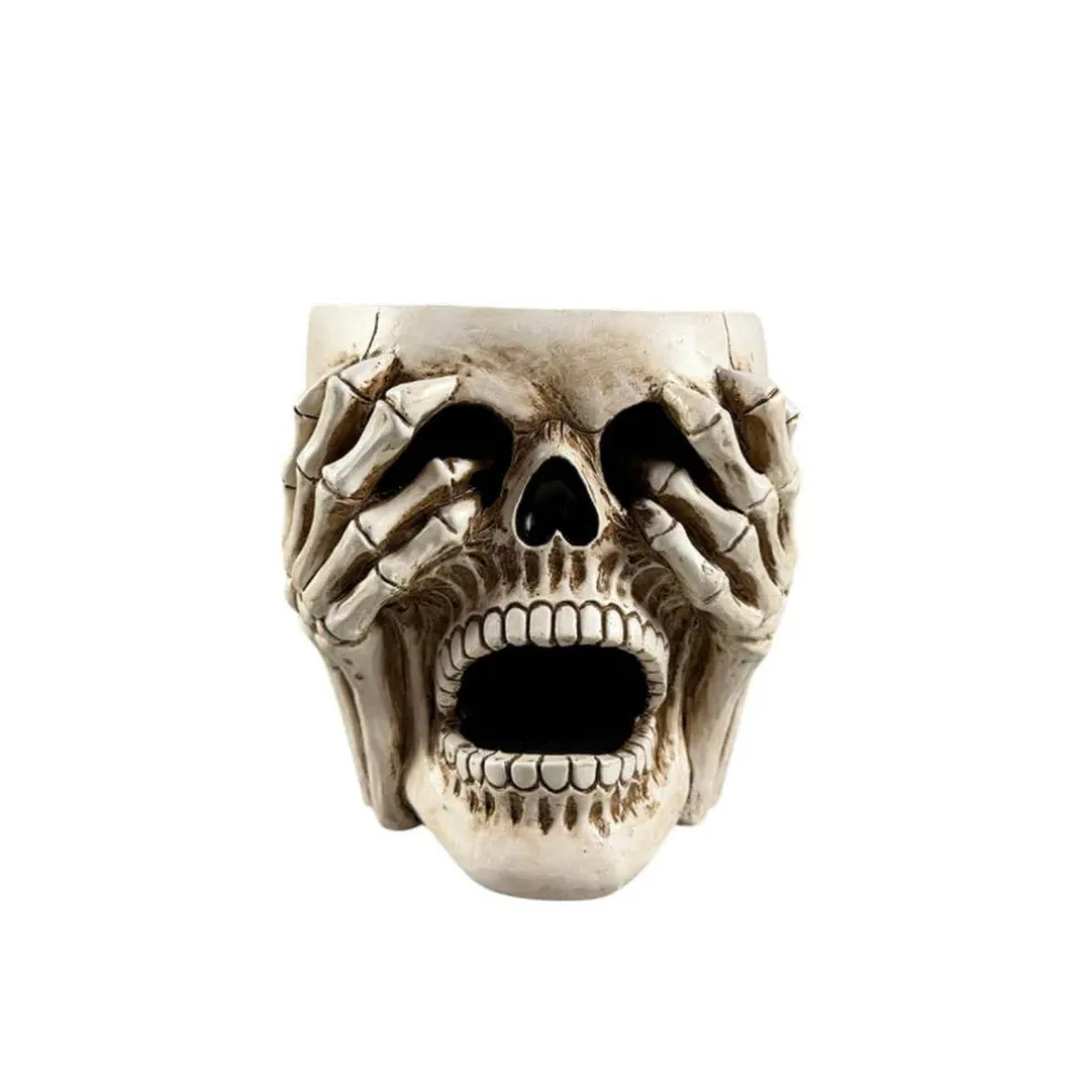 6" Screaming Skull Pot by Ashland®