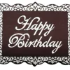 Script Celebration Cookie Stencil Set | C568 by Designer Stencils | Cookie Decorating Tools |