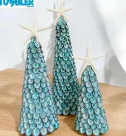 Sea Shells for Crafting, 40pcs of Small Shells 0.5" to 1" inch Green Limpet Seashells for Crafts, Decoration & Coastal Décor